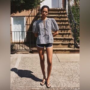 Wilfred Violette Linen Blouse